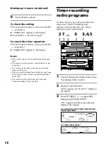 Предварительный просмотр 38 страницы Sony LBT-D390 - Compact Hi-fi Stereo System Operating Instructions Manual