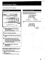 Предварительный просмотр 11 страницы Sony LBT-D550 Operating Instructions Manual