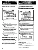 Preview for 12 page of Sony LBT-D550 Operating Instructions Manual