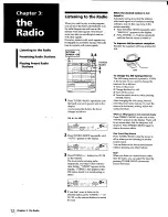 Preview for 12 page of Sony LBT-D570 - Compact Hifi Stereo System Operating Instructions Manual