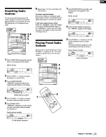 Preview for 13 page of Sony LBT-D570 - Compact Hifi Stereo System Operating Instructions Manual