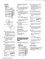 Предварительный просмотр 18 страницы Sony LBT-D570 - Compact Hifi Stereo System Operating Instructions Manual