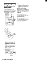 Предварительный просмотр 22 страницы Sony LBT-D570 - Compact Hifi Stereo System Operating Instructions Manual