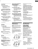 Предварительный просмотр 27 страницы Sony LBT-D570 - Compact Hifi Stereo System Operating Instructions Manual