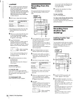 Предварительный просмотр 18 страницы Sony LBT-D670AV - Compact Hifi Stereo System Operating Instructions Manual