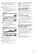 Preview for 9 page of Sony LBT-DR4 Operating Instructions Manual