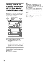 Preview for 10 page of Sony LBT-DR4 Operating Instructions Manual