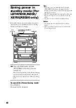 Предварительный просмотр 10 страницы Sony LBT-DR4 Operating Instructions Manual