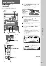 Preview for 11 page of Sony LBT-DR4 Operating Instructions Manual