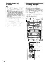 Предварительный просмотр 16 страницы Sony LBT-DR4 Operating Instructions Manual