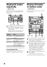 Preview for 20 page of Sony LBT-DR4 Operating Instructions Manual