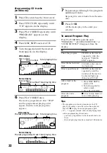 Предварительный просмотр 22 страницы Sony LBT-DR4 Operating Instructions Manual