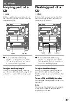 Предварительный просмотр 27 страницы Sony LBT-DR4 Operating Instructions Manual