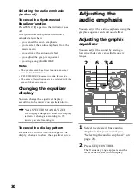 Preview for 30 page of Sony LBT-DR4 Operating Instructions Manual