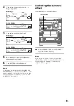 Предварительный просмотр 31 страницы Sony LBT-DR4 Operating Instructions Manual