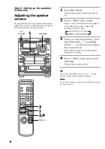 Предварительный просмотр 8 страницы Sony LBT-DR7AV Operating Instructions Manual