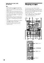 Предварительный просмотр 18 страницы Sony LBT-DR7AV Operating Instructions Manual