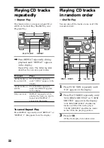 Предварительный просмотр 22 страницы Sony LBT-DR7AV Operating Instructions Manual