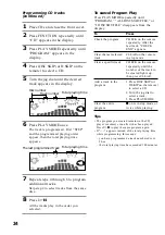 Предварительный просмотр 24 страницы Sony LBT-DR7AV Operating Instructions Manual