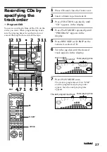 Предварительный просмотр 27 страницы Sony LBT-DR7AV Operating Instructions Manual