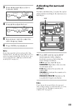 Предварительный просмотр 33 страницы Sony LBT-DR7AV Operating Instructions Manual