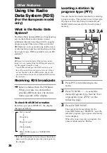 Предварительный просмотр 36 страницы Sony LBT-DR7AV Operating Instructions Manual