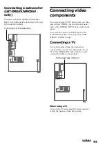 Предварительный просмотр 45 страницы Sony LBT-DR7AV Operating Instructions Manual