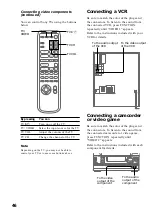 Предварительный просмотр 46 страницы Sony LBT-DR7AV Operating Instructions Manual