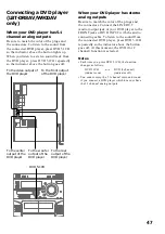 Предварительный просмотр 47 страницы Sony LBT-DR7AV Operating Instructions Manual