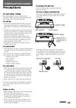 Предварительный просмотр 49 страницы Sony LBT-DR7AV Operating Instructions Manual