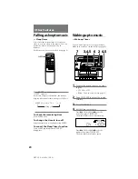 Preview for 20 page of Sony LBT-G1 Operating Instructions Manual