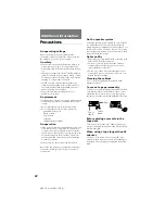 Preview for 22 page of Sony LBT-G1 Operating Instructions Manual