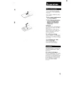 Preview for 5 page of Sony LBT-G3000 Operating Instructions Manual