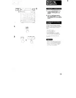 Preview for 11 page of Sony LBT-G3000 Operating Instructions Manual