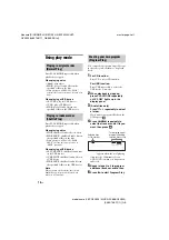 Preview for 18 page of Sony LBT-GPX555 Operating Instructions Manual