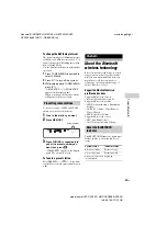 Preview for 23 page of Sony LBT-GPX555 Operating Instructions Manual