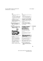 Предварительный просмотр 25 страницы Sony LBT-GPX555 Operating Instructions Manual