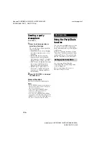 Preview for 30 page of Sony LBT-GPX555 Operating Instructions Manual