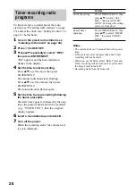 Предварительный просмотр 28 страницы Sony LBT-GV10AV Operating Instructions Manual