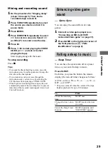 Preview for 29 page of Sony LBT-GV6 Operating Instructions Manual