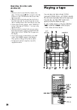 Preview for 20 page of Sony LBT-LV100AV Operating Instructions Manual