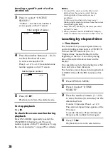 Предварительный просмотр 28 страницы Sony LBT-LV100AV Operating Instructions Manual