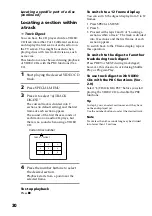 Preview for 30 page of Sony LBT-LV100AV Operating Instructions Manual