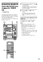 Preview for 31 page of Sony LBT-LV100AV Operating Instructions Manual