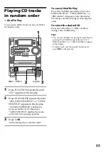 Предварительный просмотр 33 страницы Sony LBT-LV100AV Operating Instructions Manual