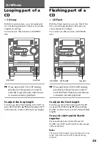 Предварительный просмотр 39 страницы Sony LBT-LV100AV Operating Instructions Manual