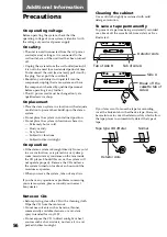 Предварительный просмотр 56 страницы Sony LBT-LV100AV Operating Instructions Manual