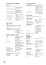 Preview for 60 page of Sony LBT-LV100AV Operating Instructions Manual