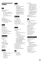 Preview for 63 page of Sony LBT-LV100AV Operating Instructions Manual