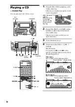 Preview for 12 page of Sony LBT-LV60 Operating Instructions Manual